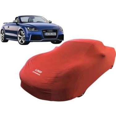 Imagem de Capa De Tecido P/ Proteção De Carros Audi Tt Roadster - Mz, Vermelha