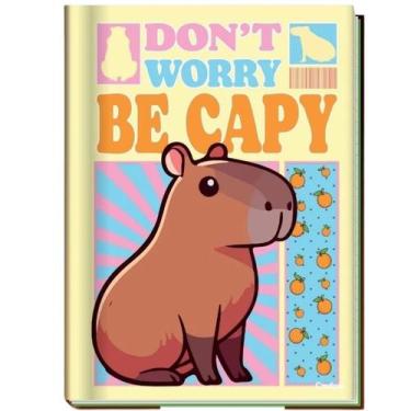 Imagem de Caderno Escolar Capa Dura 1/4 Brochura 80 Folhas Capivara Credeal