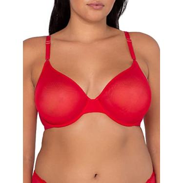 Imagem de Smart & Sexy Sutiã feminino de malha transparente com aro, disponível em pacotes individuais e 2!, Crantastic, 38D