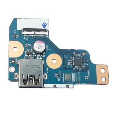 Imagem de Huasheng Suda Placa de alimentação USB para placa pequena sem substituição de cabo para Lenovo Legion 5-15ACH6A 82NW 5C50S25238 NS-D931