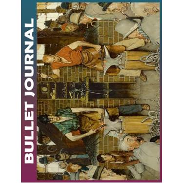 Imagem de Bullet Journal: Blacksmith Observation Invest few minutes daily to Physical, Mental and Emotional Health Planner, To do List Dot Grid Notepads, Habit ... Appointments Notebook I Gift Idea for Wome