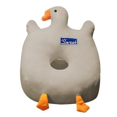 Imagem de Travesseiro de dormir de bruços, travesseiro de mesa para cochilar | Almofada propensa a brinquedo de pelúcia para dormir na mesa com design de pato | Travesseiro de mesa criativo e confortável, cochi