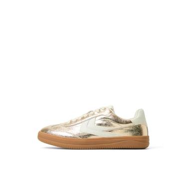 Imagem de Call It Spring Tênis feminino Salome, Dourado, 37