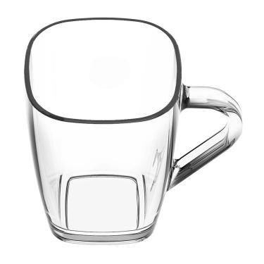 Imagem de Caneca Nadir Quadre em Vidro Incolor 300ml