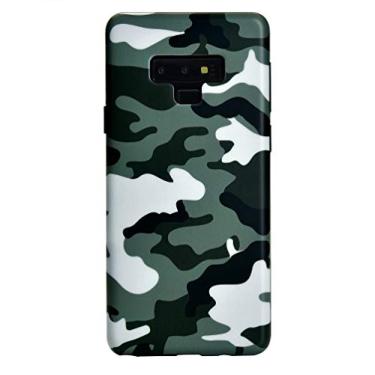 Imagem de VELVET CAVIAR Capa camuflada compatível com Samsung Galaxy Note 9 para homens e meninas - capas protetoras fofas para celular (camuflagem verde)