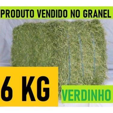 Imagem de 6 KG Feno Tifton 85 Verdinho Fininho para Porquinho da India, Coelho e