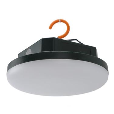 Imagem de Lanterna de Acampamento, LED LANTERN LANTERN Ultra Blacks Bateria à Prova d'água Alimentada por 7500mAh 4 Modos Luz de Campamento de Emergência para, ElectricLaRtern (Luz amarela)