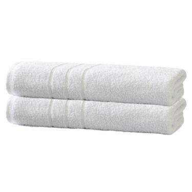 Imagem de Kit 02 Toalhas de Rosto Hotel Profissional Teka Roma 440g