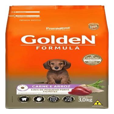 Imagem de Ração Golden Mini Bits Cães Filhotes Carne 3kg - PremieRpet