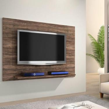 Imagem de Painel de Parede Simples TV Suspenso Prateleira/Nicho - Full Economize