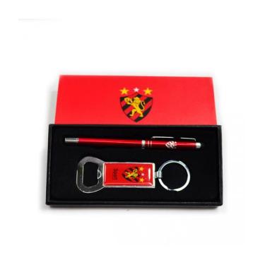 Imagem de Jogo Caneta Roller Ball Touchscreen Com Chaveiro Abridor De Garrafa Sp