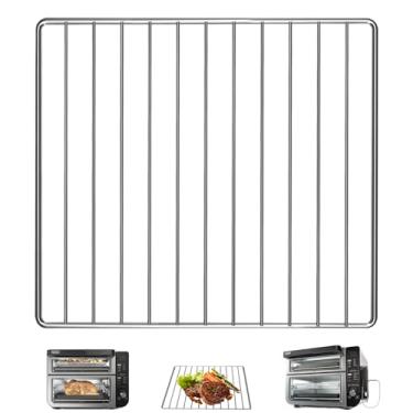 Imagem de GCQFZ Rack de arame para Ninja DCT451 12 em 1 forno duplo inteligente, 33 cm × 30 cm, peças de reposição, forno, torradeira, acessórios, desidratador, churrasqueira, rack para forno duplo DCT601