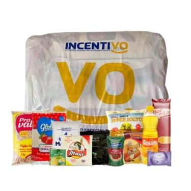 Imagem de Cesta Básica Doação Ultra Econômica  - 13 ITENS - Incentivo