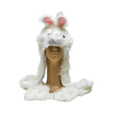 Imagem de Chapéu Coelho Páscoa Pelúcia Luxo - Festas e Fantasias