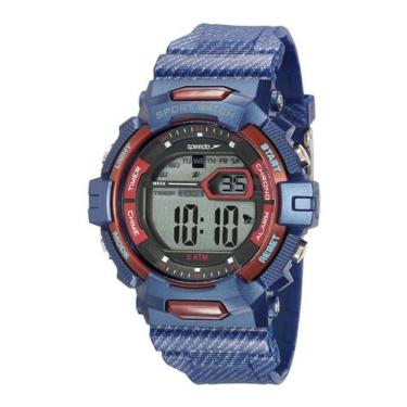 Imagem de Relógio Speedo Masculino Ref: 81191g0evnp4 Esportivo Digital