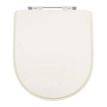 Imagem de Tampa De Vaso Sanitário Laqueado Belle Epoque Creme