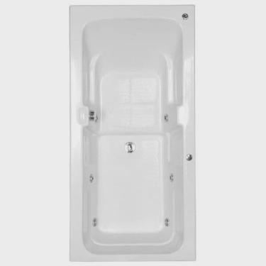Imagem de Banheira Hidromassagem Astra Box Luxo 170cmx85cmx44cm - 04 Jatos Branco Gel-Coat P6 Sem Aquecedor