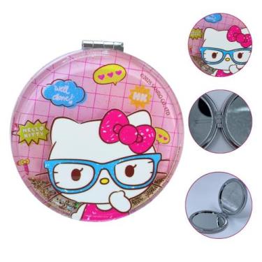 Imagem de Espelho De Maquiagem Portátil Carro Bolsa Penteadeira Sanrio