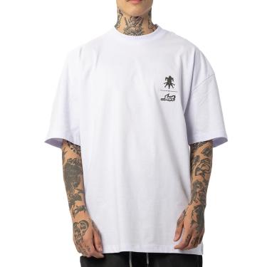 Imagem de Camiseta Lost Clean Joker WT25 Masculina Branco