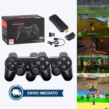 Imagem de GD10 Video Game Stick embutido 30000 jogos 64G 2.4G Controlador Sem Fio HD Console de Videogame Retrô 4k HD Console de Videogame