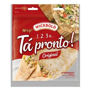 Imagem de Pao Tortilha Original Wickbold Ta Pronto! Pouch 270g