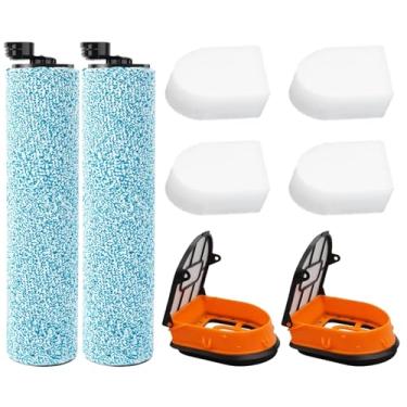 Imagem de WD161 Rolo de escova e filtro para aspirador Shark HydroVac compatível com Shark WD161 WD261 AW261 e WD101 WD201 WD100 WD200 AW201 WD200C WD201C WD101C WDB1, WDB2, W DFF1, W Aspiradores DFF2, WDB1F2