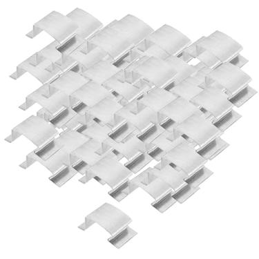 Imagem de WeiLaiKeQi Clipes de janelas de vidro de estufa, clipes de clerg g de reparo Substitua grampos de fixação de pinças de envidraçamento de estufa para externo, 50 Peças