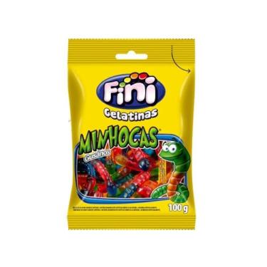 Imagem de Fini Bala Gelatina Minhoca Brilho, 90G