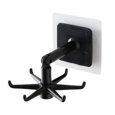 Imagem de gancho suporte multi utilidades para casa cozinha utensilios rotativo 