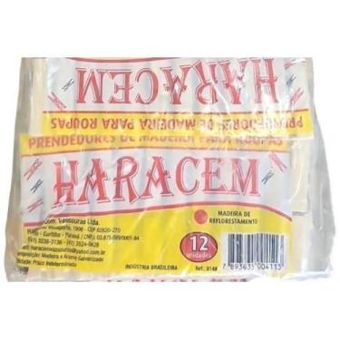 Imagem de Pregador De Roupa Prendedor Varal De Madeira Grampo-600Un - Haracem