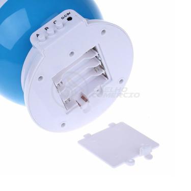 Imagem de Luminária Projetor Abajur Estrelas Galáxia Universo Planetário Céu Azul Presente Para Namorados