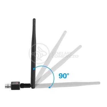 Imagem de Antena Usb 2.0 Receptor De Wifi Wireless Internet Sem Fio 1200Mbps 802.Inn Pc Notebook 29