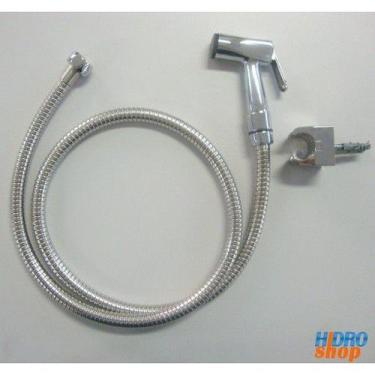Imagem de Flexível Cromado 1,2 M Com Ducha E Suporte - 2300932K100 - Rieti