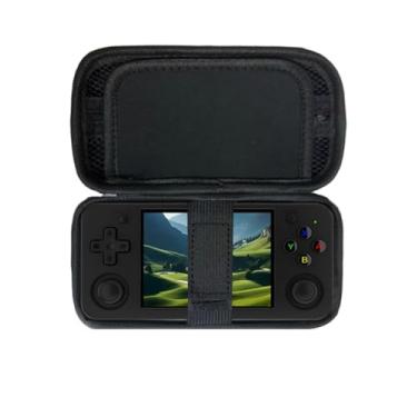 Imagem de Xmaspanda Estojo De Transporte Com Protetor Tela Para Console Videogame Portátil Rg35Xx H / Rg353M, Armazenamento Portátil, Bolsa Viagem Retrô