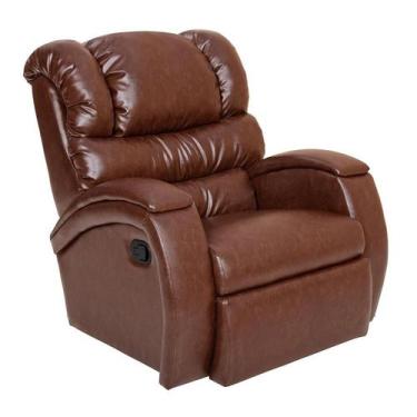 Imagem de Poltrona Reclinável com Balanço e Giro Imperial Zero Wall Pinhão - Imp