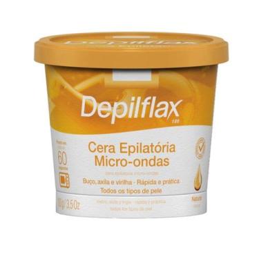 Imagem de Cera Epilatória Micro-ondas Depilflax 100 gr Natural