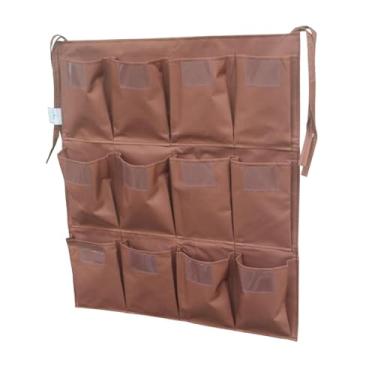 Imagem de Ｂｅｓｇａ Saco de carrinho de limpeza Saco de suprimentos de limpeza Tecido Oxford Resistente Fácil de instalar Caixa de armazenamento Organizador para de, 12 Bolsos