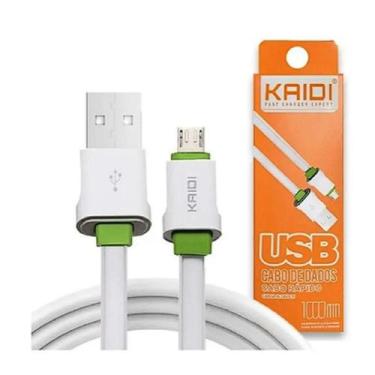 Imagem de Cabo USB De Dados E Carregador Turbo Micro V8 Original Kaidi