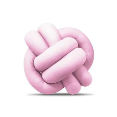 Imagem de Almofa de Nó - Rosa Bebê - Casa Outono