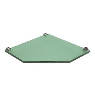 Imagem de 1 Cantoneira em vidro reto 21x21 - Land Vendas online , verde