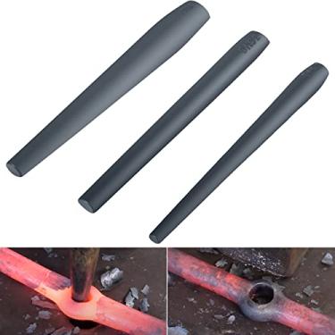 Imagem de Blacksmith Drift Set Blacksmithing Knifemakers Tomahawk Ax and Mouse Hammer Drift For Forging Tongs, Hammer, Axe (3 Pcs)