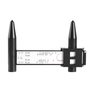 Imagem de Osilly Ferramenta de medição de padrão de parafuso de aro de roda de carro, medidor PCD de pino de veículo, acessórios de medidor de padrão de parafuso automático para pinça deslizante de 4 5 6 8