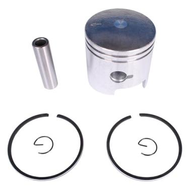 Imagem de Motor de popa 12110-93130 12110-93111 12110-93140 STD Conjunto de pistão e anel 12140-93140 (2 mm) para Suzuki 9.9HP 15HP DT9.9 DT15 motor de barco, 59 mm STD