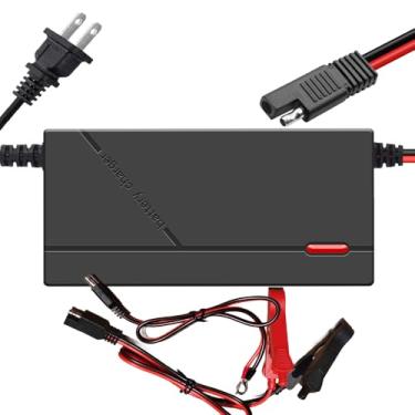 Imagem de Xtuboz Carregador De Bateria Inteligente Lifepo4 5 A 12 V (14,6 V), Lítio Lipo 12,8 V, Mantenedor Para Carros, Motocicletas, Carrinhos Golfe, Uav, Barcos Pesca E Baterias Ciclo Profundo.