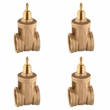 Imagem de Kit 4 Registro de Gaveta Base 1.1/2" POL - Docol