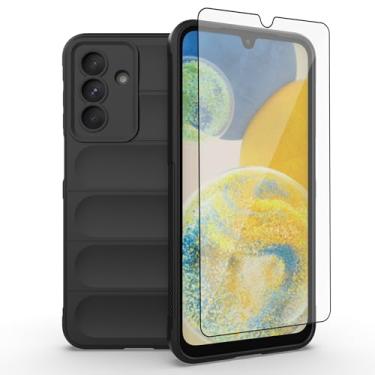 Imagem de Asuwish Capa de celular para Samsung Galaxy A26 5G com protetor de tela de vidro temperado e TPU macio, fina, à prova de choque, capa protetora de silicone acessórios A 26 26A LTE mulheres homens