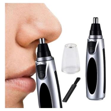 Imagem de Aparador De Pelos Nariz Ouvido Nose Hair Trimmer + Escova - kapbom, Gr