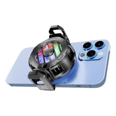 Imagem de Cooler Para Celular Gamer Magnético Com Led Rgb - cooler para celular,