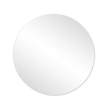 Imagem de Espelho Multiuso Lapidado Fita Dupla Face 3M 50cm Redondo - e2g Design