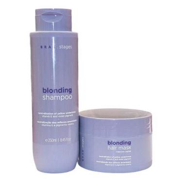 Imagem de Braé Stages Blonding Kit Shampoo 250ml e Máscara 200g